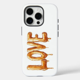 Coque iPhone 16 Pro Caramel Love