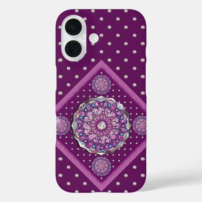 Coques Case-Mate iPhone Cardinal Red Rosace (Verso)