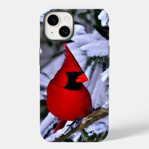 Coque Case-Mate iPhone Cardinal rouge d'hiver