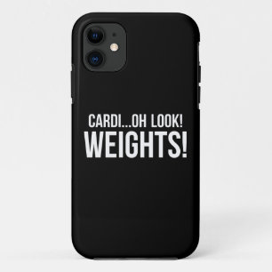 Coque Case-Mate iPhone Cardio- contre des poids - séance d'entraînement