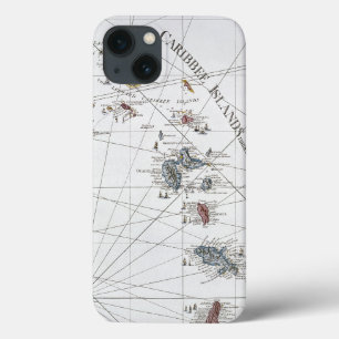 iPhone 13 COQUE CARIBBEAN: MAP, 1775