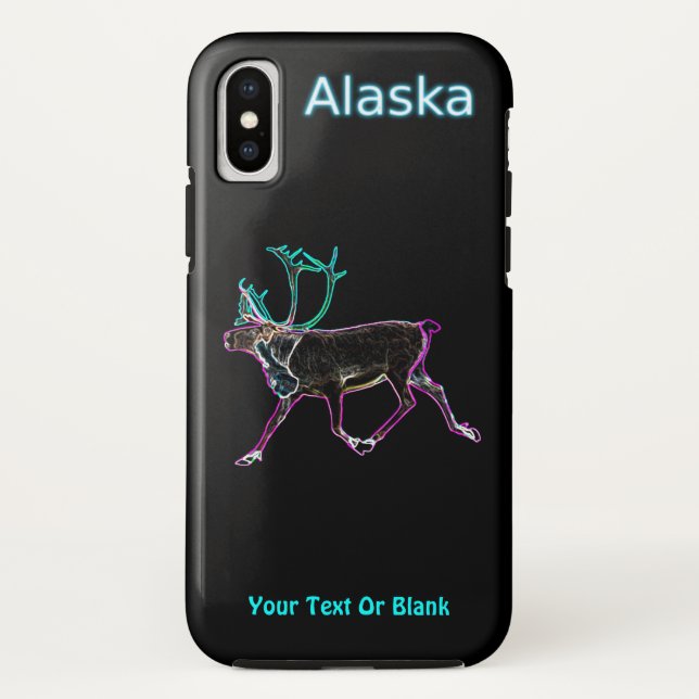 Coques Case-Mate iPhone Caribou électrique - Alaska (Dos)
