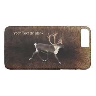 Coque iPhone 7 Plus Caribou mâle (Renne)