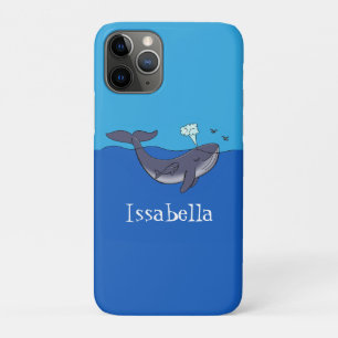 Case-Mate iPhone Case Caricature de baleine mignonne et de baleine de ve