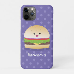 Case-Mate iPhone Case Caricature de hamburger kawaii joyeux