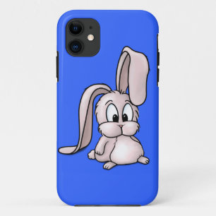 Coque iPhone 11 Caricature de lapin rose mignon