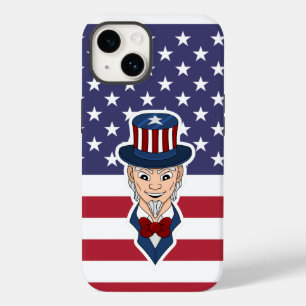 Coque Case-Mate iPhone Caricature de l'oncle Sam
