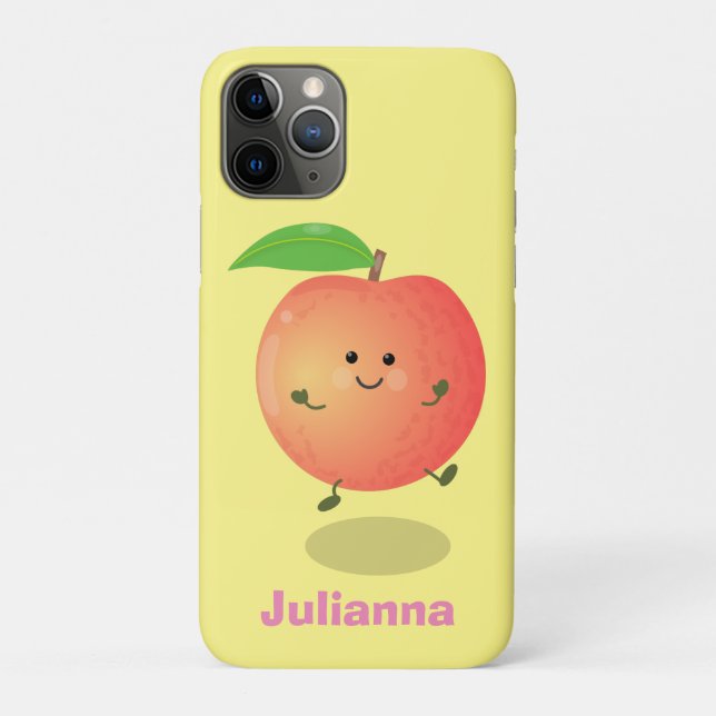 Coques Case-Mate iPhone Caricature jaune pêche très agréable (Dos)