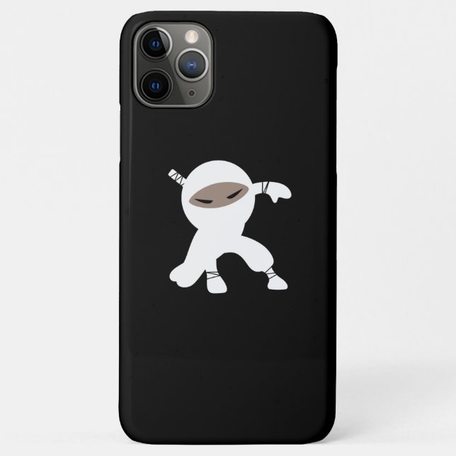 Coques Case-Mate iPhone Caricature Petit Guerrier Ninja (Dos)