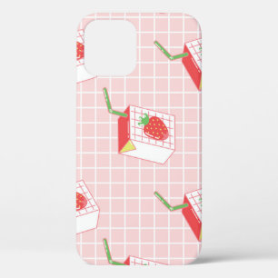 Case-Mate iPhone Case Caricatures de Lait de fraise : Motif