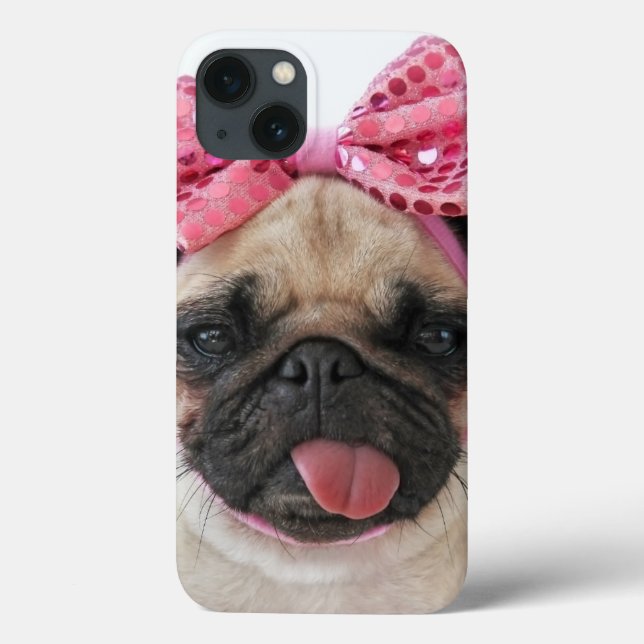 Coques Case-Mate iPhone Carlin avec Bow rose (Verso)