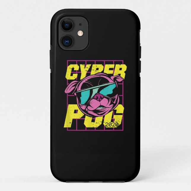 Coques Case-Mate iPhone Carlin numérique | Chien Carlin Cool (Dos)