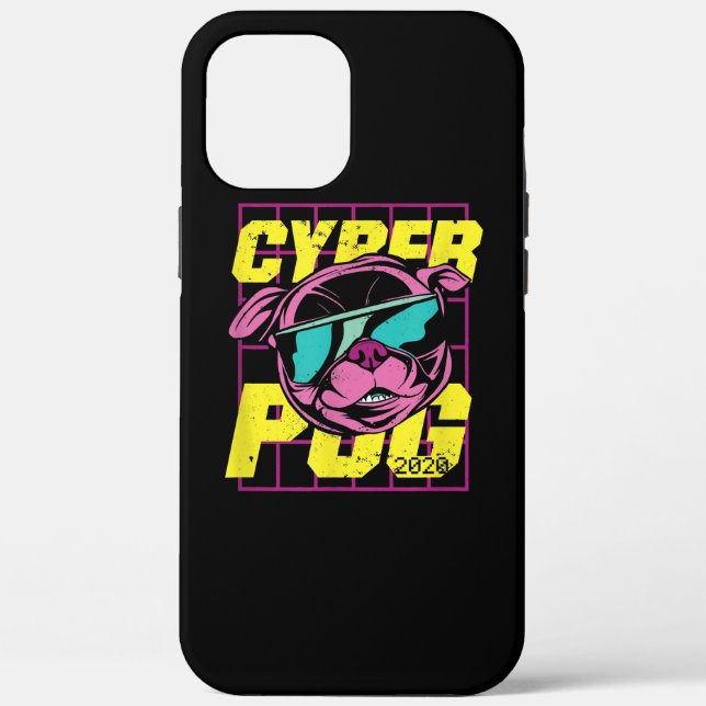 Coques Case-Mate iPhone Carlin numérique | Chien Carlin Cool (Verso)