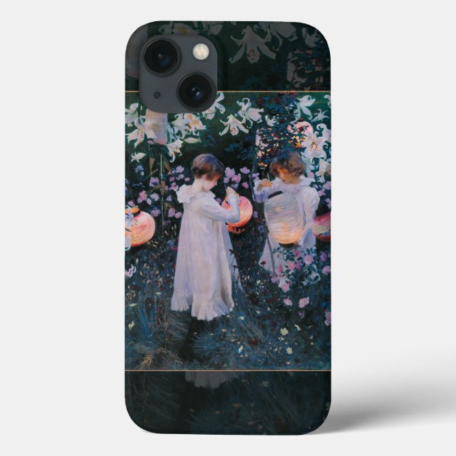 Coques Case-Mate iPhone Carnation Lily Lily Rose John Singer Sargent Art (Verso)