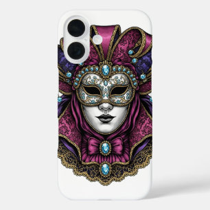 Coque Pour iPhone 16 Carnaval de Venise