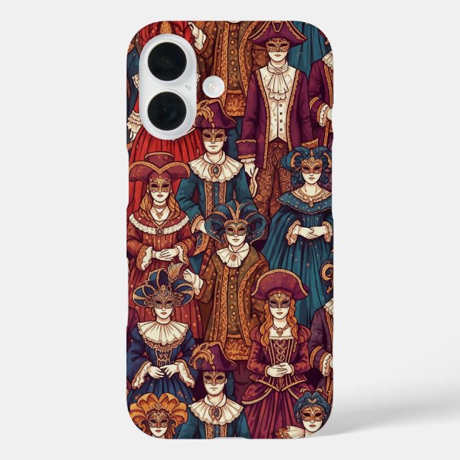 Coques Case-Mate iPhone Carnaval de Venise (Verso)