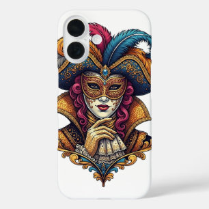 Coque Pour iPhone 16 Carnaval de Venise
