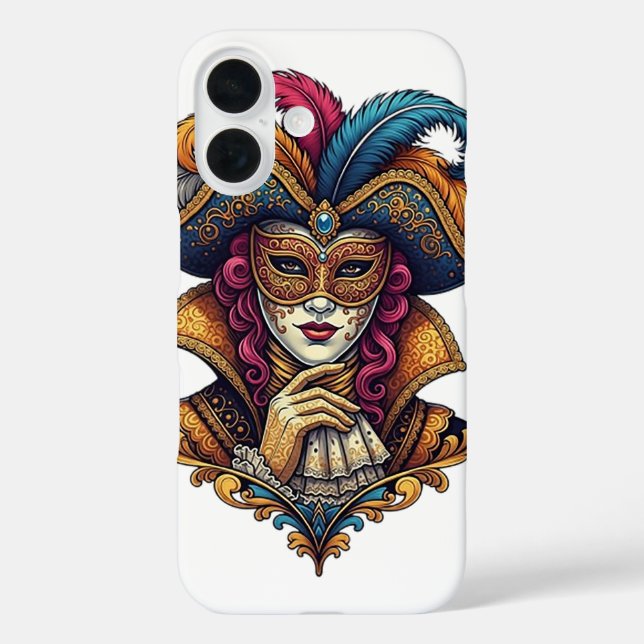 Coques Case-Mate iPhone Carnaval de Venise (Verso)