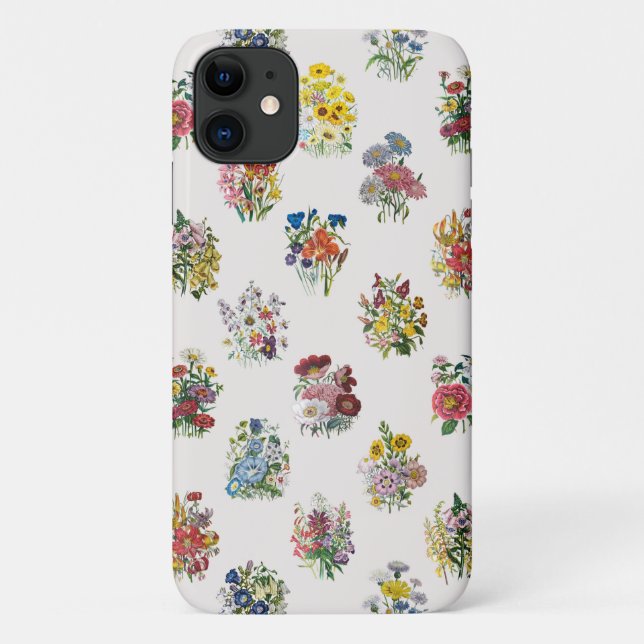 Coques Case-Mate iPhone Carnaval des fleurs (Dos)