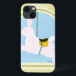 iPhone 13 Case Carousel Rabat par Juin Erica Vess<br><div class="desc">Montez avec cette impression de lapin de carrousel par Juin Erica Vess. Créez un parc d'attractions sur le mur de la crèche de votre enfant avec cette impression dès aujourd'hui !</div>