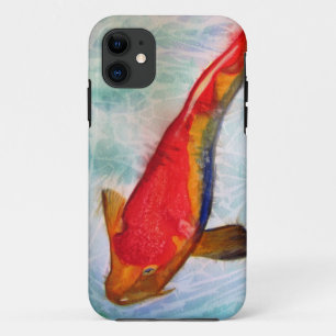 Etui iPhone Case-Mate Carpe Kohaku japonaise art aquarelle