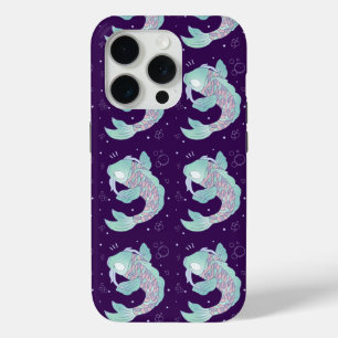 Coque Case-Mate iPhone Carpe Koi Pastel Art Populaire Fantaisiste Sous-