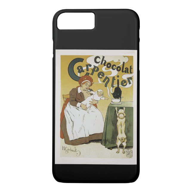 Coques Case-Mate iPhone Carpentier au chocolat (Dos)