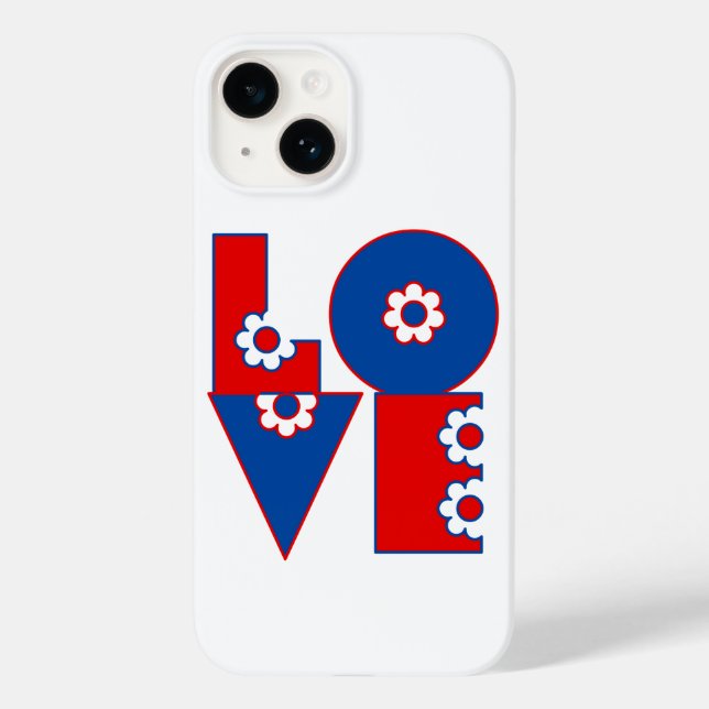 COQUES Case-Mate iPhone CARRÉ AMOUR (Verso)