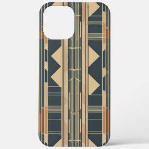 Case-Mate iPhone Case carré bleu brun