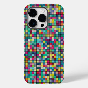 Coque Case-Mate iPhone Carré coloré mosaïque géométrique speck motif iP