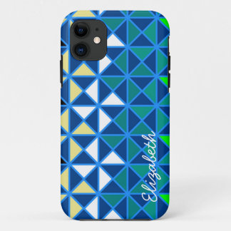 Etui iPhone Case-Mate Carré coloré rétro Motif géométrique moderne 5