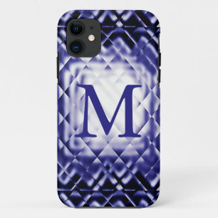 Coques Pour iPhone Carré dimensionnel - Marine-M