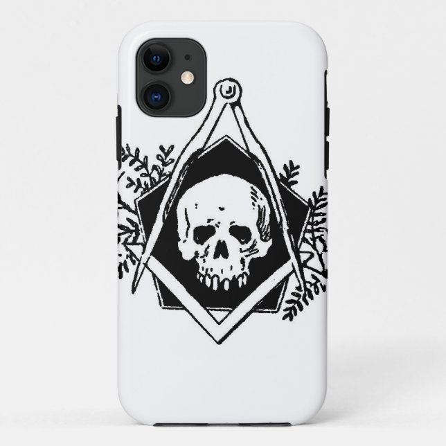 Coques Case-Mate iPhone Carré et boussoles de mortalité (Dos)