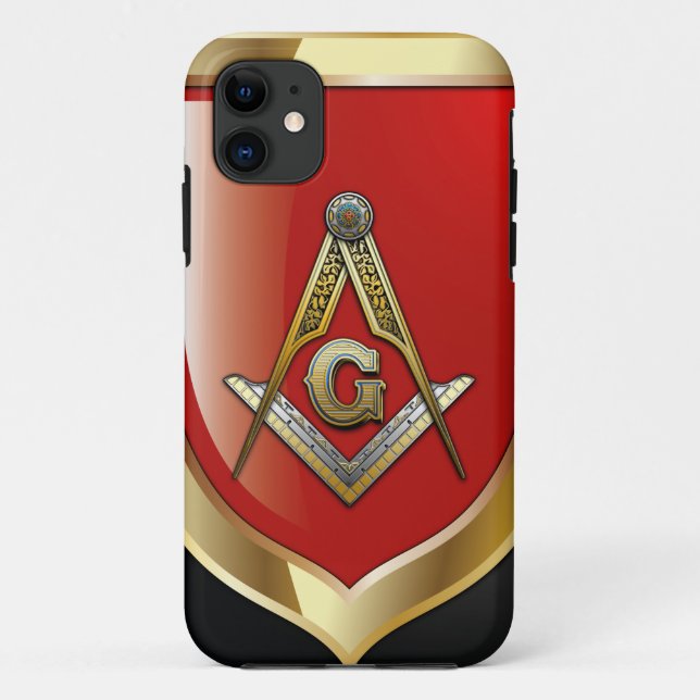 Coques Case-Mate iPhone Carré et camionnettes maçonniques (Dos)