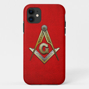 Case-Mate iPhone Case Carré maçonnique et compas