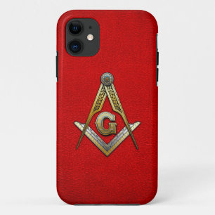 Case-Mate iPhone Case Carré maçonnique et compas