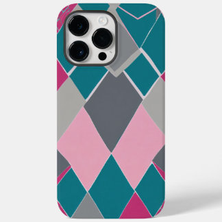 Coque Case-Mate iPhone carré vert rose