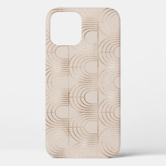 Case-Mate iPhone Case Carreaux Arc Or Art Déco.
