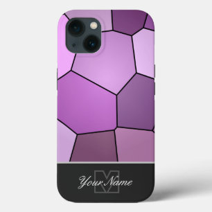 Case-Mate iPhone Case Carreaux de mosaïque colorés avec Monogram!