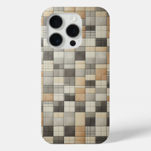 Coque Case-Mate iPhone Carreaux de mosaïque géométriques modernes - Taill