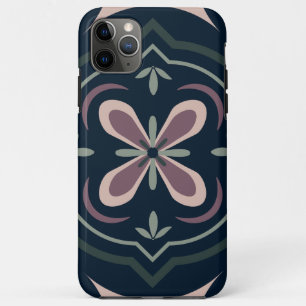 Case-Mate iPhone Case Carreaux Géométriques Floraux Terreux