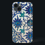 Case-Mate iPhone Case Carreaux Iznik bleu<br><div class="desc">Célèbres tuiles bleues Iznik photographiées dans la mosquée Rustem Pasha,  Istanbul,  Turquie. Ce design floral vintage apporte le calme et l'élégance paisible des espaces saints dans votre journée.</div>