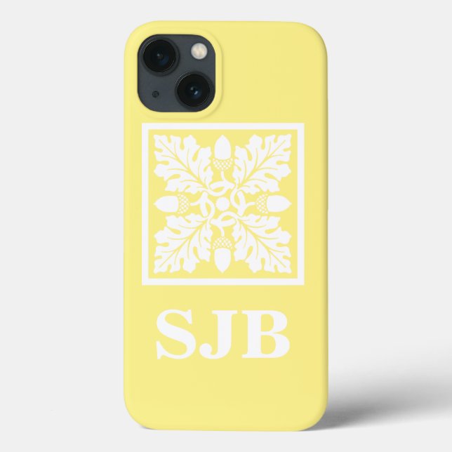 Coques Case-Mate iPhone Carrelage Canary Acorn et Leaf (Verso)