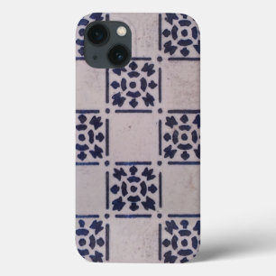 Coques Pour iPhone Carrelage Delft Bleu : Motif d'art néerlandais cla