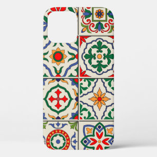 Case-Mate iPhone Case Carrelage marocain : Motif coloré sans couture.