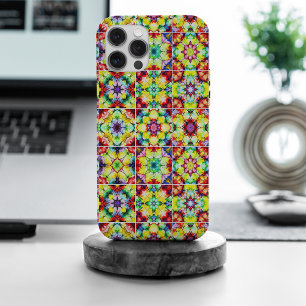 Coque Case-Mate iPhone Carrelage méditerranéen, Carreaux d'encre d'alcool