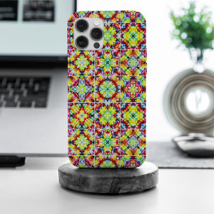 Coque Case-Mate iPhone Carrelage méditerranéen, Carreaux d'encre d'alcool
