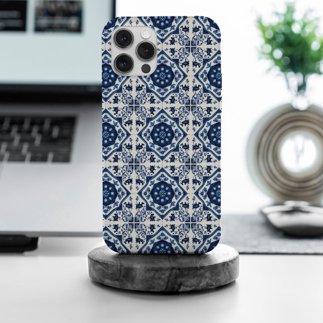 Coques Case-Mate iPhone Carrelage méditerranéen, Portugais, Azulejo, Majol (Créateur téléchargé)
