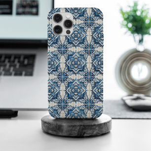 Coque Case-Mate iPhone Carrelage méditerranéen, Portugais, Azulejo, Majol