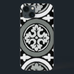 iPhone 13 Case Carrelage Renaissance Décor<br><div class="desc">Shakespeare aurait aimé placer ce motif de carreaux de rosette de la renaissance décorative dans sa maison. Pour en acheter un ou en acheter deux,  c'est la question ! Pour tous les amateurs de design feuille et à feuilles !</div>